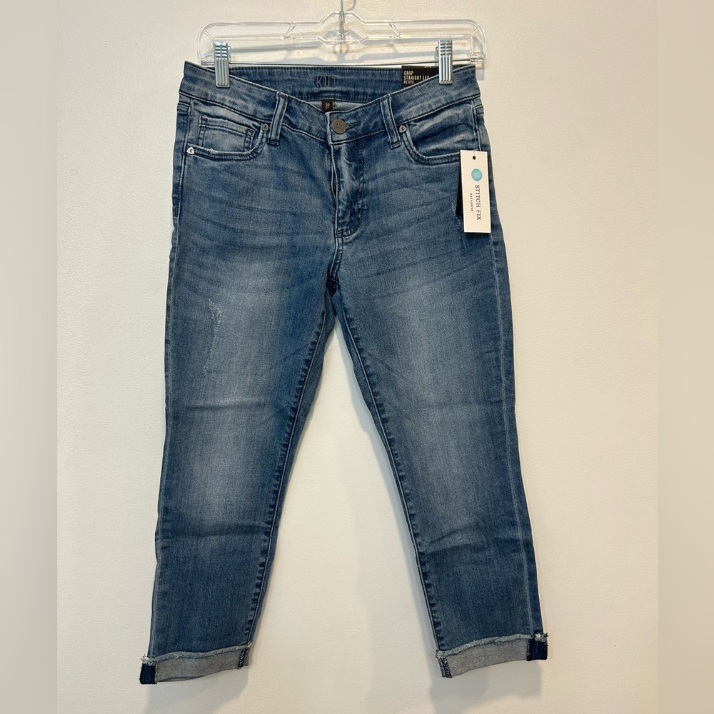 Kut from the Kloth Blue Ankle Jeans